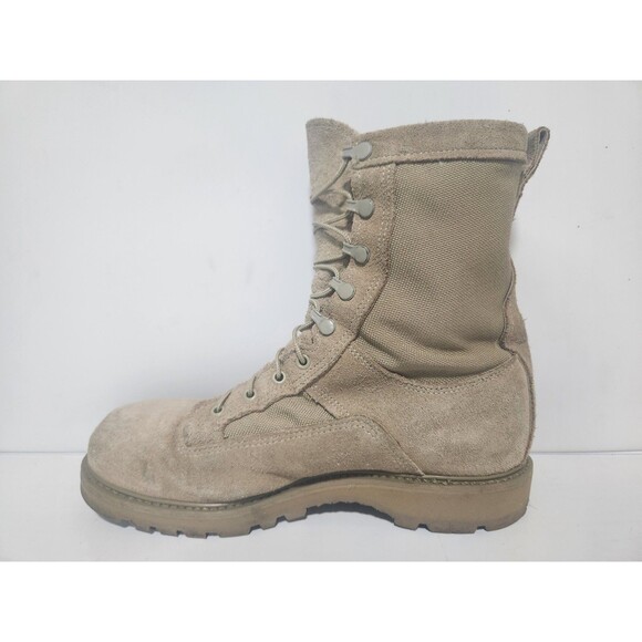 Bates Mens 11R Regular Desert Tan Suede Gore-Tex Military Combat Boots 03-D-0321 main image 6